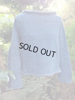 画像1: HW草木染めショートセーター