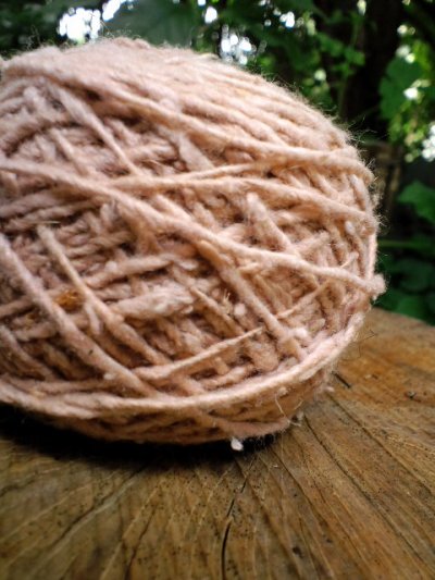 画像2: ヘンプコットン糸*草木染め